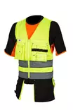Hi-Vis Hanging Pocket Vest Yellow/Black EN 20471 Class 1 - 4130 - Huomioliivit ja esiliinat - 6418326413000 - 1