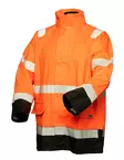 Syntetiska regnklädeset i reflexorange/svart EN 20471/EN 343 - 4309 - Varseljackor regn - 6418326430960 - 1