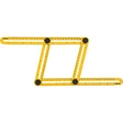 Vorel Kulmamitta ABS 310 x 175 x 25 mm - Viivaimet - 46-18470 - 1