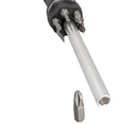 Vorel Räikkäruuvimeisseli magneettinostimella + 8 kärkeä - Ruuvimeisselit - 46-64650 - 5