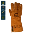 Svetsare Hitsauskäsine Art.1056 - Svetshandskar - 1056-10 - 1