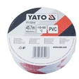 Yato Heijastava varoitusteippi 49mm x 45m puna-valkoinen - Teipit - 46-YT-72510 - 2