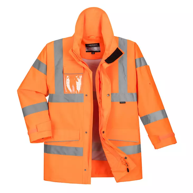 Hi-Vis Extreme sadeparka-takki - Huomio sadetakit - S590 - 1