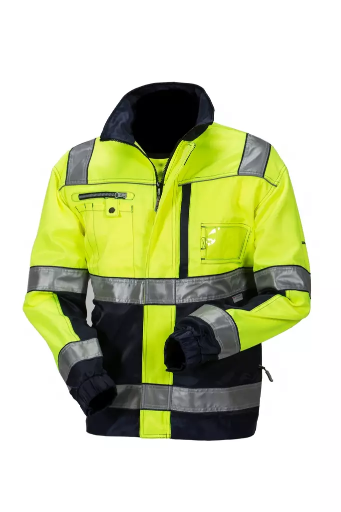 High-Visibility Shirt Yellow/Blue EN 20471 Class 2 - 4024 - Huomio college-puserot & hupparit - M4024 - 1