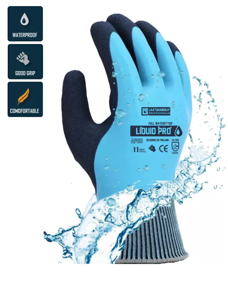 Liquid Pro waterproof liner-free glove Art.AP90 - Kumihanskat ja suojakäsineet - AP90 - 1