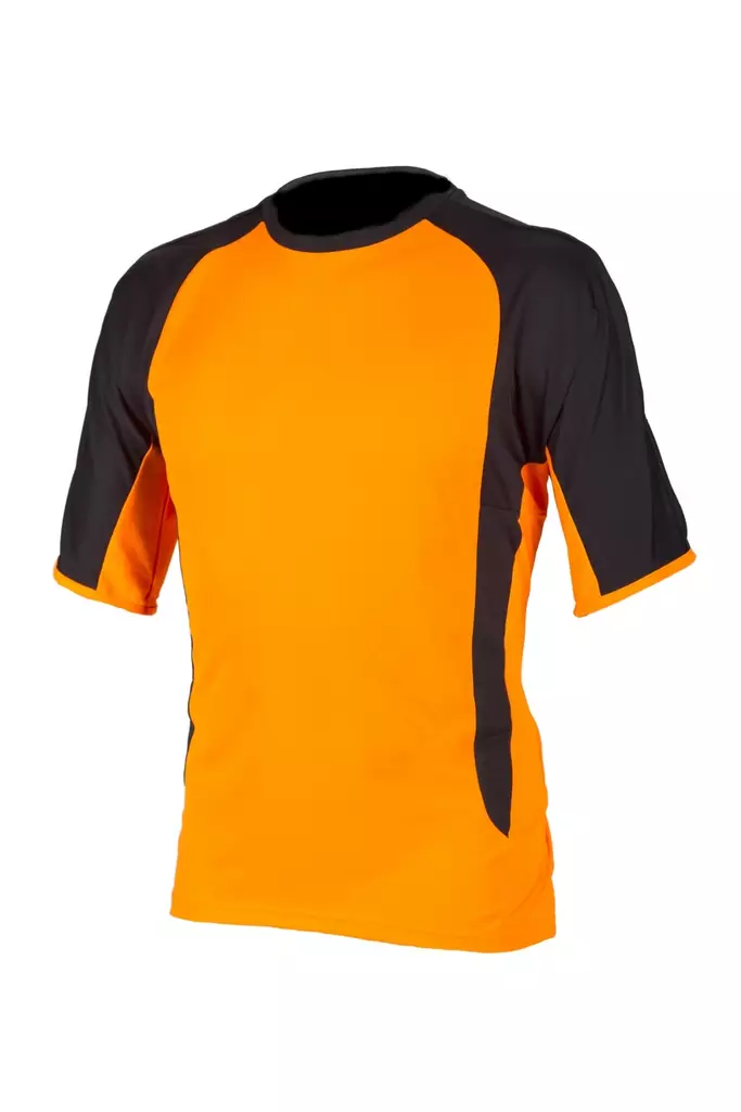 Orange Black Technical T-Shirt - 4086 - Työpaidat - M4086 - 1