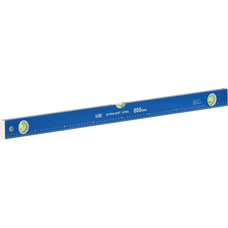 Vesivaaka Ultalight 600 mm 3-libelliä viivain alumiinirunko - Vatupassit - 46-16360 - 1