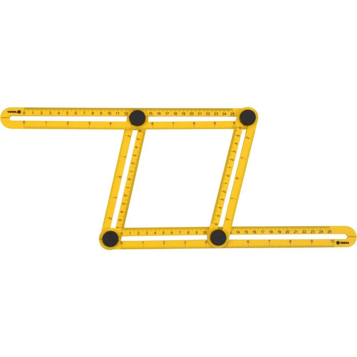 Vorel Kulmamitta ABS 310 x 175 x 25 mm - Viivaimet - 46-18470 - 1