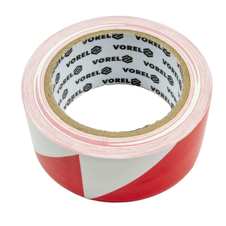 Vorel Varoitusteippi 48mm x 33m punaine - Teipit - 46-75230 - 1