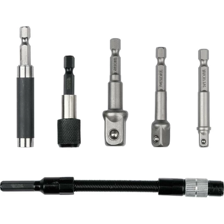 Yato Adapterisarja 6-os - Konekärjet ja konekarkipitimet - 46-YT-04640 - 1