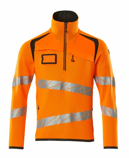 MASCOT® ACCELERATE SAFE Neulepusero lyhyellä vetoketjulla - Työ college-puserot & hupparit - 19005-351 - 2