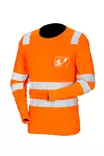 Synlighets T-shirt långärmad orange EN 20471 Lk.2 - 4069 - Varselskjortor - 6418326406941 - 1