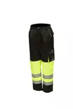 Högsynliga vintermidjebyxor gul/svart EN 20471 Lk.1 - 4077 - Varselbyxor vinter - 6418326407771 - 1