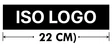 Iso logo (22cm) - Painatukset - PT01 - 1