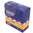 Knovox Varoitusnauha punainen 80 mm x - Kiinnitystarvikkeet ja teipit - 97-VHP80500-0001 - 2