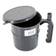 Maaliastia 0.5L kahvalla + kansi - Maalausastiat ja maalikaukalot - 13-700411-001 - 1