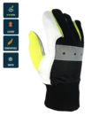 Thermo soft lined soft leather/fabric gloves Art.8270W - Nahkaiset työkäsineet - 8270W-11 - 1