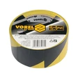 Vorel Varoitusteippi 48mm x 33m keltain - Teipit - 46-75231 - 1