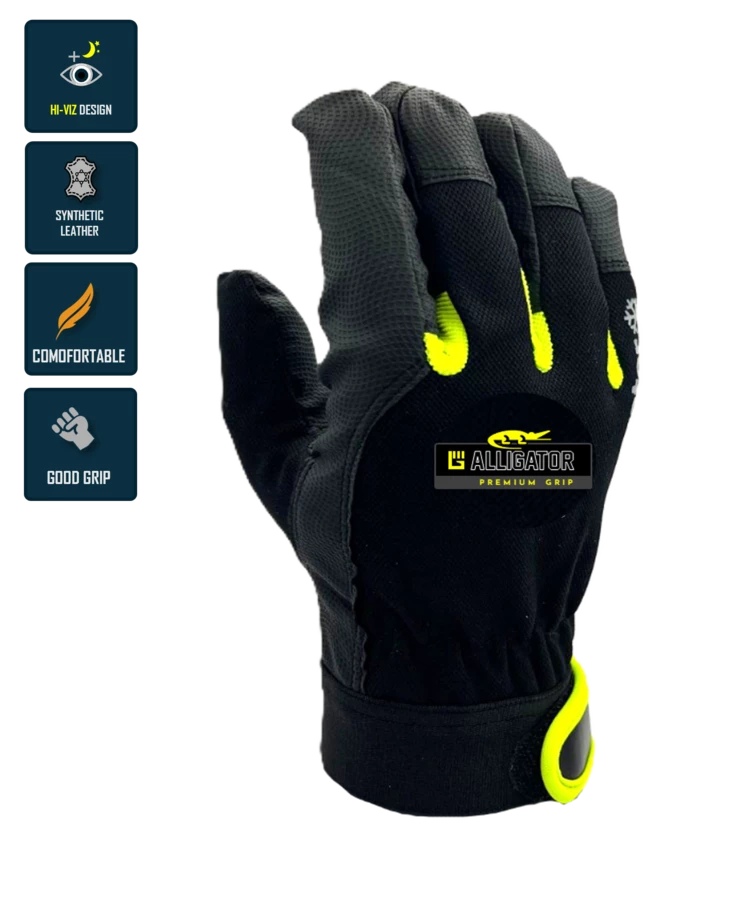 Alligator Premium Waterproof Synthetic Installer Glove with Velcro Art.1021 - Asentajan käsineet - 1021 - 1