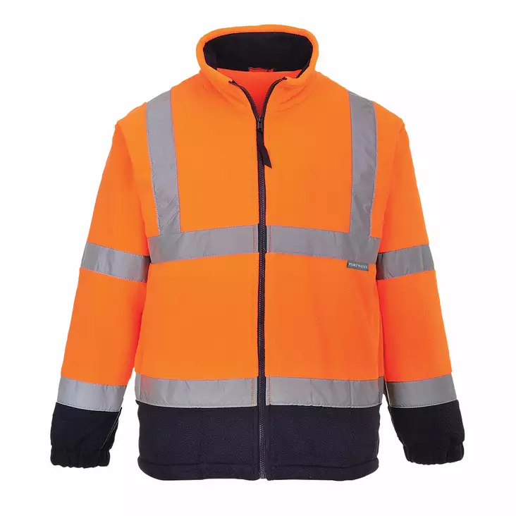 Hi-Vis 2-färgsfleece - Varselfleecejackor - F301 - 1