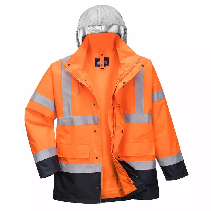 Hi-Vis 4-in-1 Kontrasti Traffic-Takki - Huomio kesätakit - S471 - 1