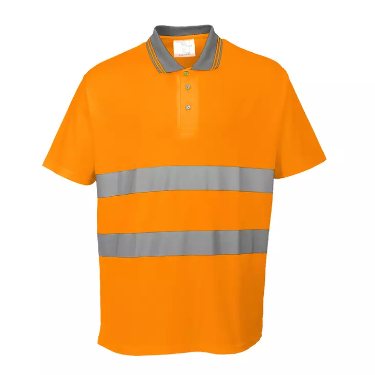 Hi-Vis Cotton Comfort-pikee paita - Huomiopaidat - S171 - 1