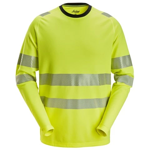 Hi Vis Pitkähihainen T-paita - Huomiopaidat - 2431 - 1