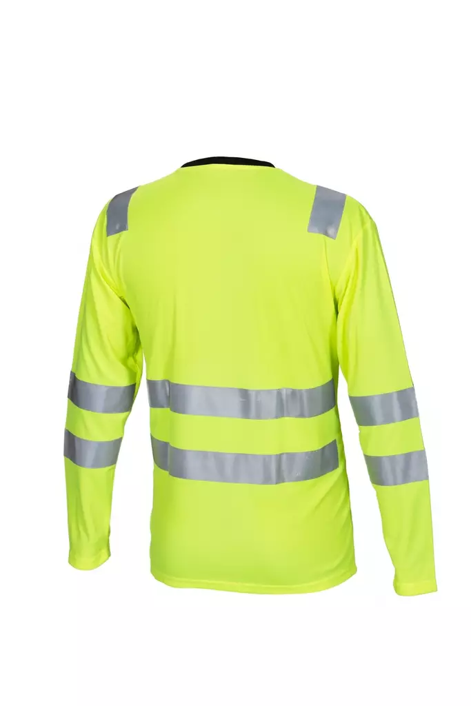 Hi-Visibility Long Sleeve Yellow Shirt EN 20471 Class 2 - 4068 - Huomiopaidat - M4068 - 1