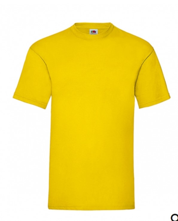 Gul bomull t-shirt - 4368 - Arbetsskjortor - M4368 - 1