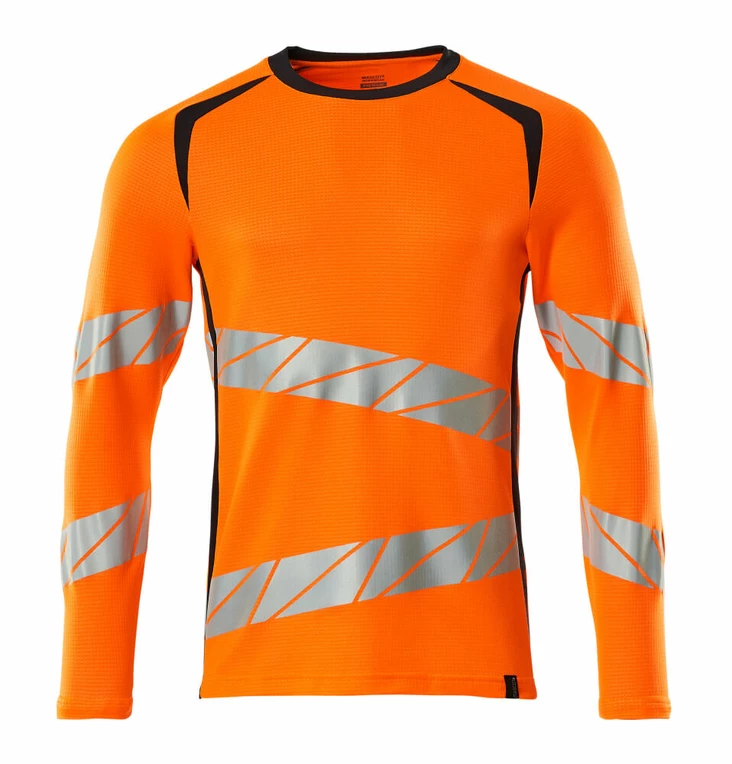 MASCOTÂ® ACCELERATE SAFE T-shirt, långärmad - Arbetscollegetröjor & munkjackor - 19081-771 - 1