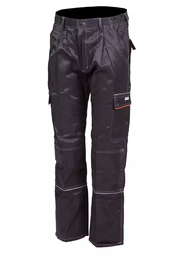 Priha vyötäröhousut musta - 4092 / 46 - Kesä työhousut - M4092 - 1