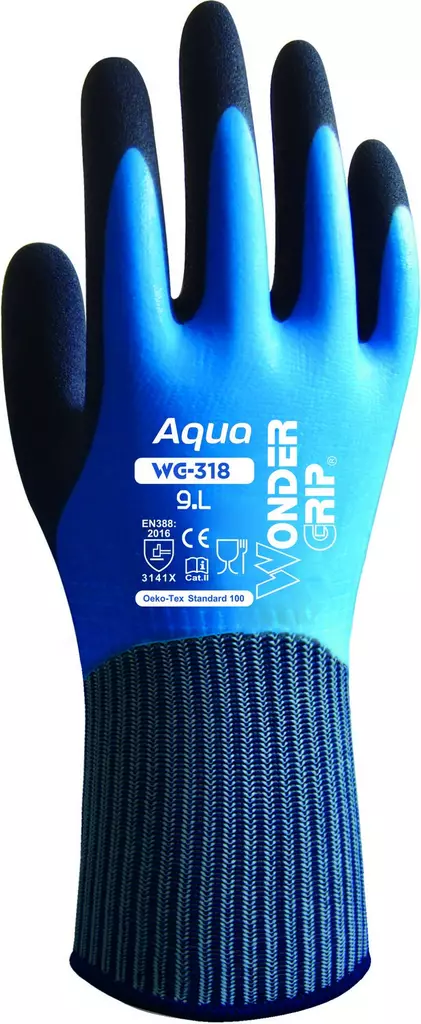 Wonder Grip Aqua Protective Glove - 318 / 7 - Asentajan käsineet - M318 - 1