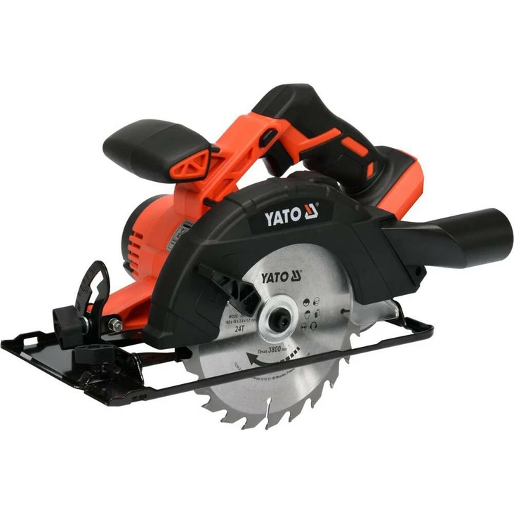 Yato Akkukäsisirkkeli 18V 165 mm runko - Sähkötyökalut ja akkutyökalut - 46-YT-82811 - 1