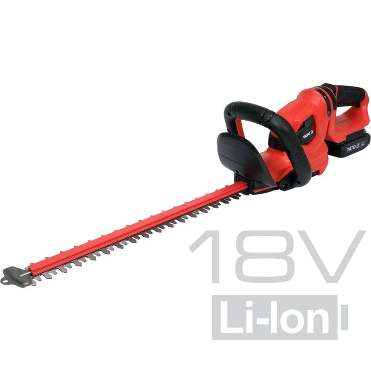 Yato Akkupensasleikkuri 18V 45 cm + 2.0 - Akkukäyttöiset puutarha - 46-YT-828331 - 1