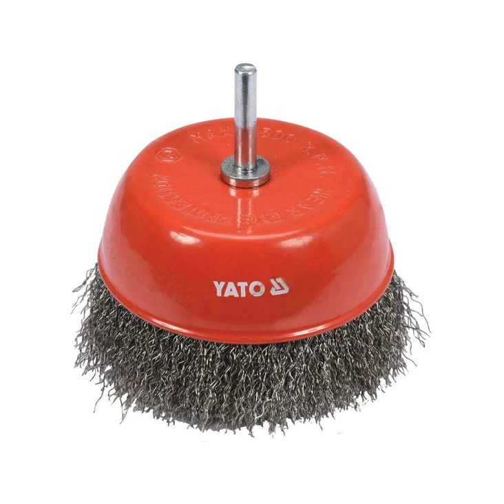 Yato Kuppiharja M6 100 mm RST - Pyörö ja kuppiharjat - 46-YT-47511 - 1