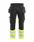 Highvis Riipputaskuhousut Stretch - Huomio kesähousut - 113011499933C52 - 1