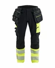 BLÅKLÄDER TOOLRIG™ Highvis-housut 4-way - Huomio kesähousut - 114516489933C62 - 1