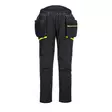 DX4 Detachable Holster Pocket Softshell Trousers - Talvi työhousut - DX450BKR42 - 1