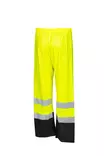 Hi-visibility rain trousers yellow/black EN 20471/EN 343 - 4308H - Huomio sadehousut - 6418326411242 - 1