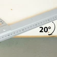 Procat Säädettävä Astekulma 50 cm pöytäk - Erikoismittausvälineet - 40392 - 5