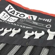 Yato Kiintolenkkisarja CrV 8-24 mm 12-os - Kiintolenkkiavaimet - 46-YT-0362 - 2