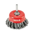 Yato Kuppiharja M6 75 mm RST punottu - Pyörö ja kuppiharjat - 46-YT-4752 - 1