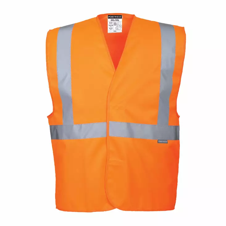 Hi-Vis Vest with Cross and Shoulder Reflectors - Huomioliivit ja esiliinat - C472 - 1