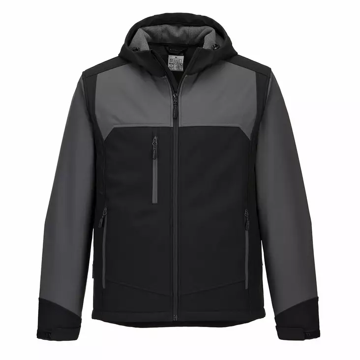 KX3 Softshell Hoodie (3L) - Työ college-puserot & hupparit - KX362 - 1