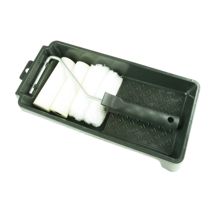 Schwan Maalaustelapakkaus 100 mm 5-osaa, 4 telaa + varsi - Telat ja pakkaukset - 625812 - 1