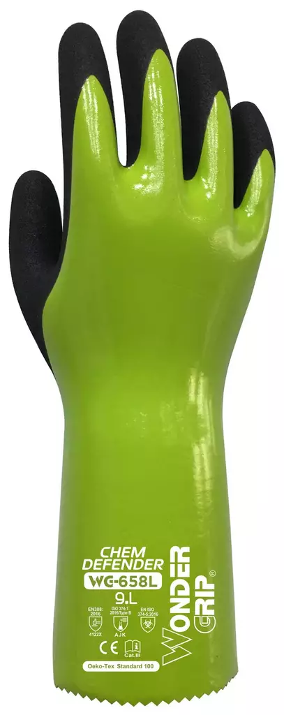 Wonder Grip Chem Defender 658L skyddshandske - 658L / 7 - Installatörshandskar - M658 - 1