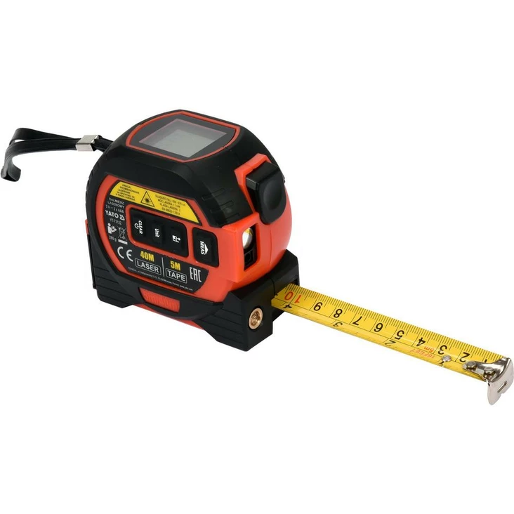 Yato Rullamitta 5 m 19 mm 3-in-1 lasermi - Laserit - 46-YT-73122 - 1