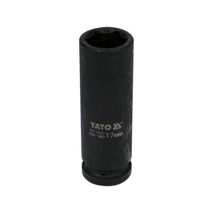 Yato Voimahylsy 1/2" pitkä - Hylsytyökalut ja vääntötyökalut - YATO-VOIMAHYLSY-12 - 1