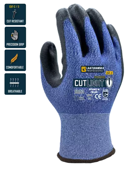 Cut Light Extra ohut Viiltosuoja käsine Art.5003 - Viiltosuojakäsineet - 5003 - 1