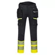 DX4 Hi-Vis Klass 1 byxor med avtagbara hängfickor - Varselbyxor sommar - DX445YBR33 - 1